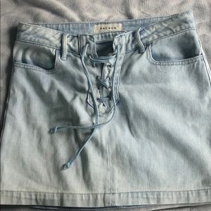 PACSUN DENIM SKIRT